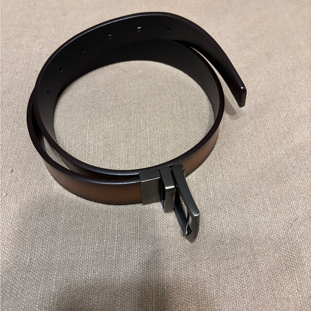 Men's Classic Brown Leather Belt